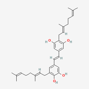 molecular formula C34H44O4 B1241222 Schweinfurthin C CAS No. 217476-94-3