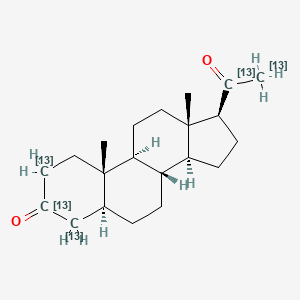 5|A-Dihydroprogesterone-13C5