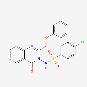 molecular formula C21H16ClN3O4S B12412286 Cdk2-IN-9 