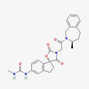 molecular formula C26H28N4O5 B12412345 CBP/p300-IN-15 