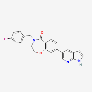 molecular formula C23H18FN3O2 B12412357 Tnik-IN-3 