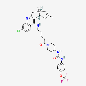 molecular formula C35H39ClF3N5O3 B12412368 sEH/AChE-IN-4 