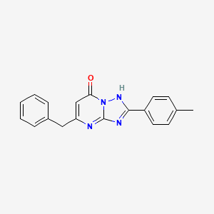 molecular formula C19H16N4O B12412383 GABAA receptor agent 8 