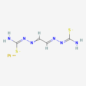 molecular formula C4H6N6PtS2 B1241240 Gbts-Pt complex CAS No. 91811-99-3