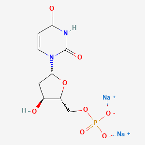 molecular formula C9H11N2Na2O8P B12412451 2'-Deoxyuridine 5'-monophosphate (disodium) 