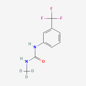 molecular formula C9H9F3N2O B12412471 Fluometuron-desmethyl-d3 