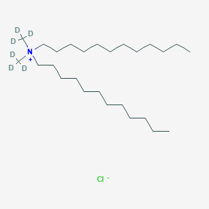 molecular formula C26H56ClN B12412501 Didodecyldimethylammonium Chloride-d6 