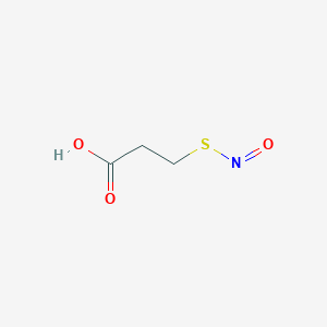 Propanoic acid, 3-(nitrosothio)-