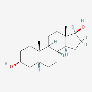 5|A-Androstan-3|A,17|A-diol-d3