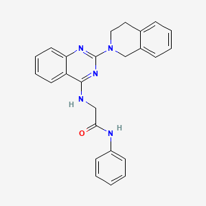 molecular formula C25H23N5O B12412536 Influenza A virus-IN-6 