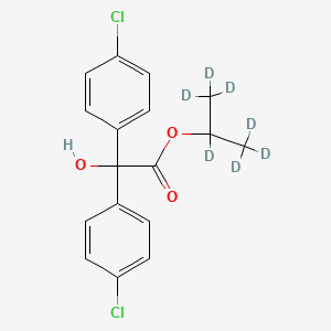 molecular formula C17H16Cl2O3 B12412571 Chloropropylate-d7 