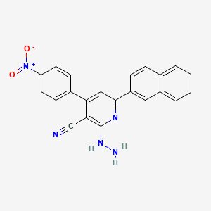 molecular formula C22H15N5O2 B12412578 Vegfr-2-IN-23 