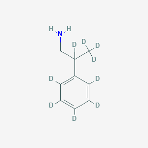 2,3,3,3-tetradeuterio-2-(2,3,4,5,6-pentadeuteriophenyl)propan-1-amine