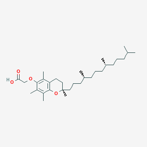 molecular formula C31H52O4 B1241260 alpha-Tocopheryloxyacetic acid CAS No. 261929-52-6