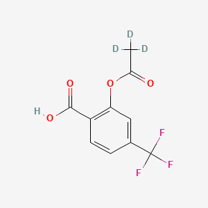 molecular formula C10H7F3O4 B12412608 Triflusal-d3 