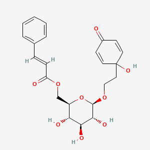 molecular formula C23H26O9 B1241267 欧替戈苷 C 