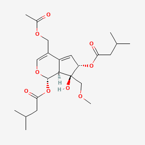 molecular formula C23H34O9 B12412684 Valeriandoid F 