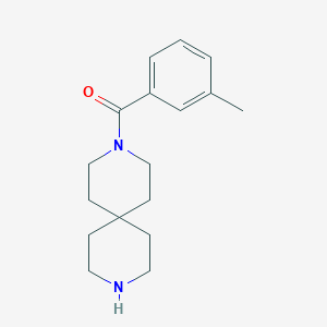 molecular formula C17H24N2O B12412689 GABAA receptor agent 4 