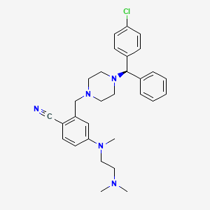 molecular formula C30H36ClN5 B12412697 Hcv-IN-35 