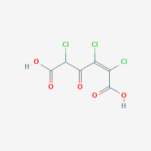 molecular formula C6H3Cl3O5 B1241270 2,3,5-三氯马来酰乙酸 