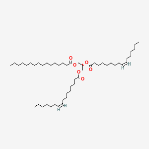[(2R)-2,3-bis[[(Z)-hexadec-9-enoyl]oxy]propyl] hexadecanoate