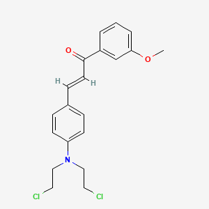 molecular formula C20H21Cl2NO2 B12412739 Anticancer agent 57 