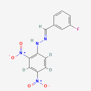 3-Fluorobenzaldehyde 2,4-dinitrophenylhydrazone-d3