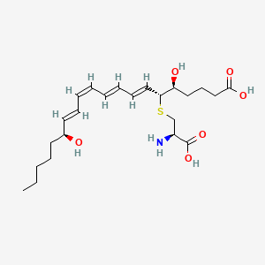 molecular formula C23H37NO6S B1241276 脂氧素 E4 