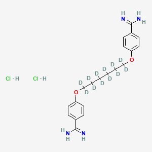 Hexamidine-d12 (dihydrochloride)