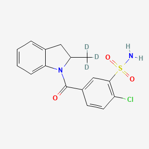 N-(4-Chloro-3-sulfamoylbenzoyl)-2-methylindoline-d3