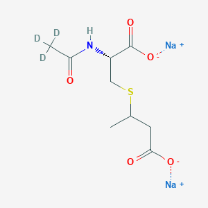 N-(Acetyl-d3)-S-(3-carboxy-2-propyl)-L-cysteine Disodium Salt