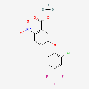 molecular formula C15H9ClF3NO5 B12412926 Methylacifluorfen-d3 