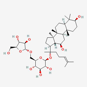 molecular formula C41H70O12 B1241296 ginsenoside Mc 
