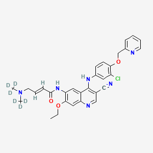 molecular formula C30H29ClN6O3 B12412986 Neratinib-d6 