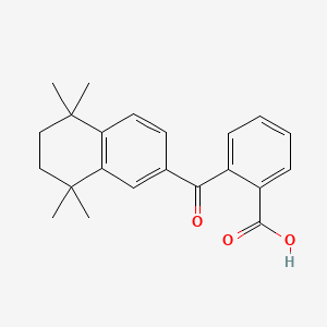 2-[(5,5,8,8-Tetramethyl-5,6,7,8-tetrahydro-2-naphthyl)carbonyl]benzoic acid