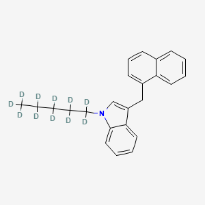 3-(Naphthalen-1-ylmethyl)-1-(1,1,2,2,3,3,4,4,5,5,5-undecadeuteriopentyl)indole