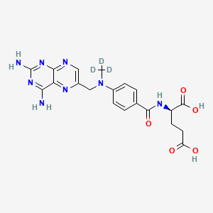 molecular formula C20H22N8O5 B12413040 (R)-Methotrexate-d3 