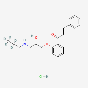 Propafenone-d5 (hydrochloride)(Ethyl)