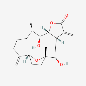 molecular formula C20H30O5 B1241309 Uprolide D 