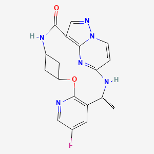 molecular formula C18H17FN6O2 B12413142 Trk-IN-7 