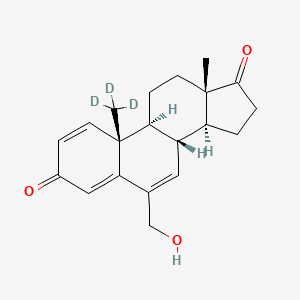 6-Hydroxymethyl Exemestane-d3