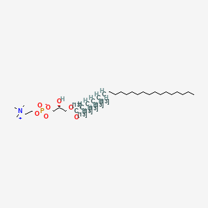 [(2R)-3-(1,2,3,4,5,6-13C6)docosanoyloxy-2-hydroxypropyl] 2-(trimethylazaniumyl)ethyl phosphate