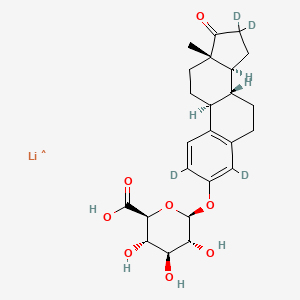 molecular formula C24H30LiO8 B12413166 CID 163322082 