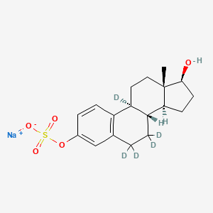 17beta-Estradiol sulfate-d5 (sodium)