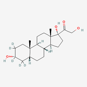 Tetrahydrodeoxycortisol-d5