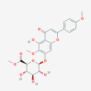 molecular formula C24H24O12 B12413251 Comanthoside A 