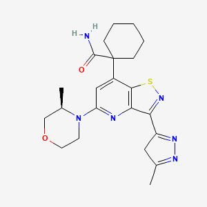 molecular formula C22H28N6O2S B12413273 Atr-IN-17 