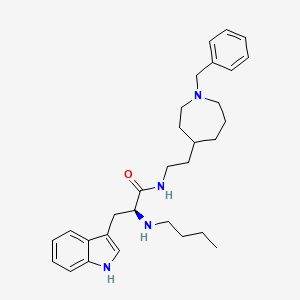 molecular formula C30H42N4O B12413301 BChE-IN-5 