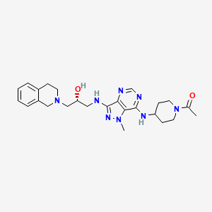 molecular formula C25H34N8O2 B12413337 Prmt5-IN-16 