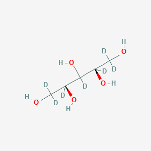 molecular formula C5H12O5 B12413354 Xylitol-d7 